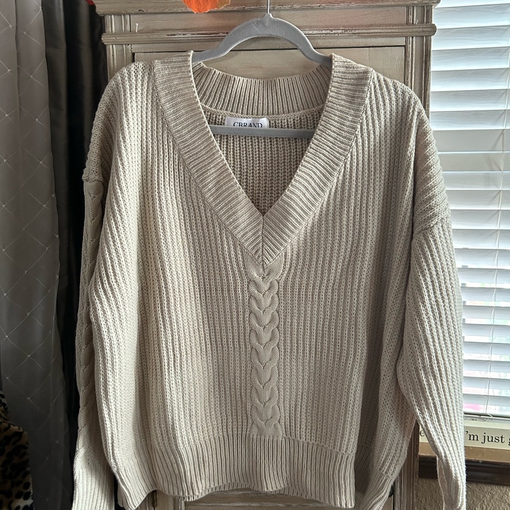 CBRAND Cable Knit Sweater